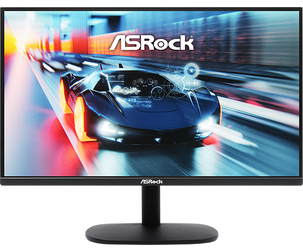 MONITOR ASROCK CL25FF 24.5Inch LED IPS Full HD 1920x1080-100Hz HDMI VGA Black